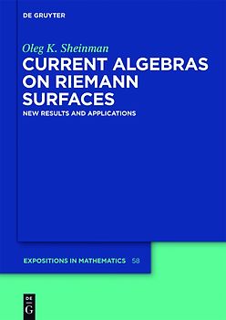 Current Algebras on Riemann Surfaces