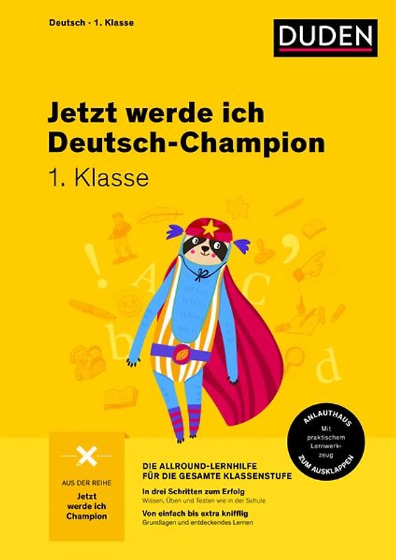Jetzt werde ich Deutsch-Champion 1. Klasse