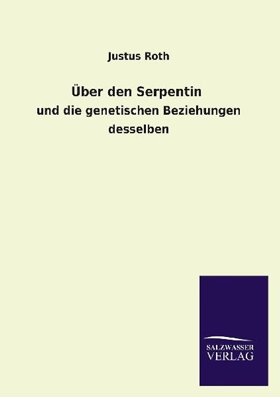 Über den Serpentin