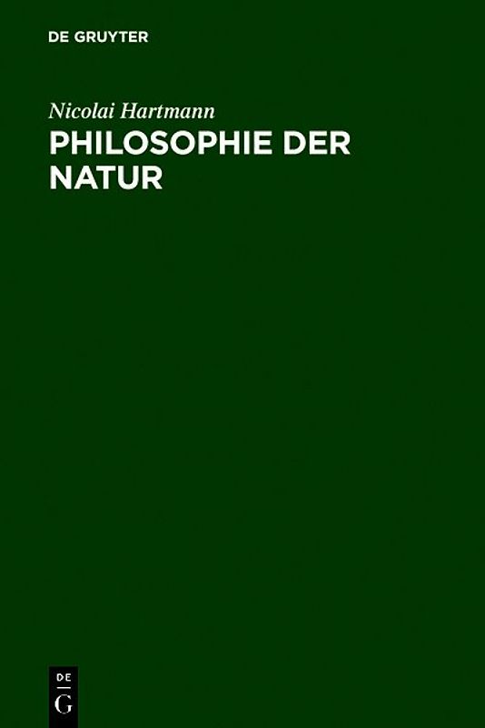 Philosophie der Natur