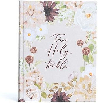 KJV Notetaking Bible, Large Print Hosanna Revival Edition, Blush Cloth Over Board