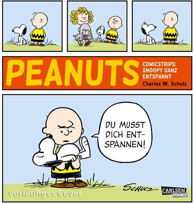 Die Peanuts Tagesstrips: Snoopy ganz entspannt!