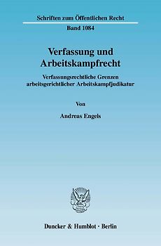 Verfassung und Arbeitskampfrecht.