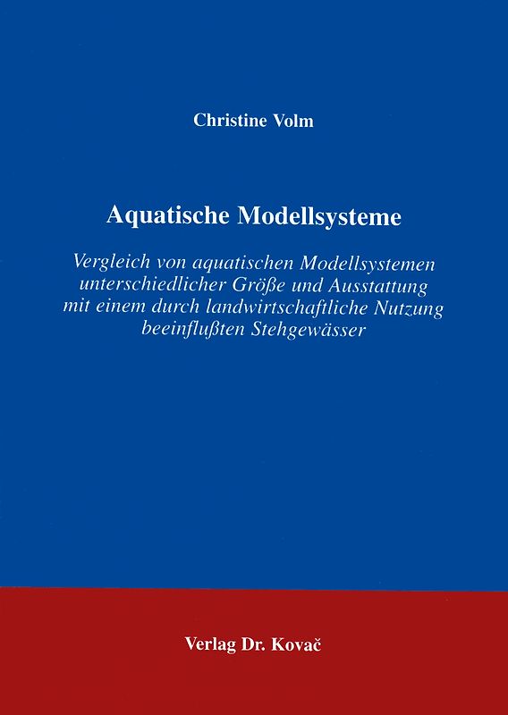 Aquatische Modellsysteme
