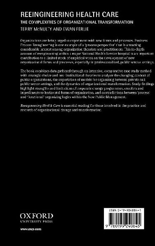 Reeingineering Health Care