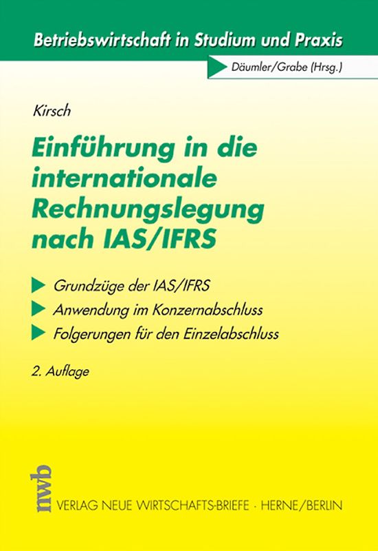 Einführung in die internationale Rechnungslegung nach IAS /IFRS
