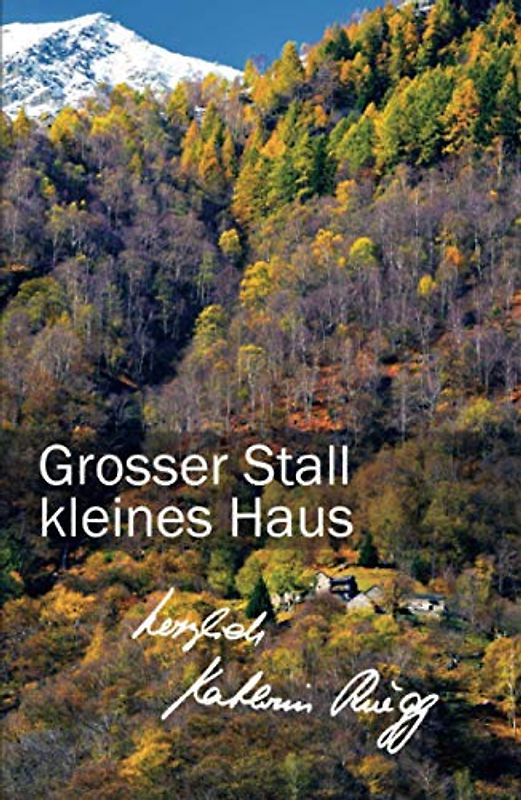 Grosser Stall, kleines Haus: Sechstes Tessiner Tagebuch (Die Tessiner Tagebücher von Kathrin Rüegg, Band 6)