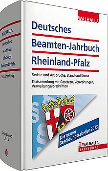 Deutsches Beamten-Jahrbuch Rheinland-Pfalz Taschenausgabe 2013