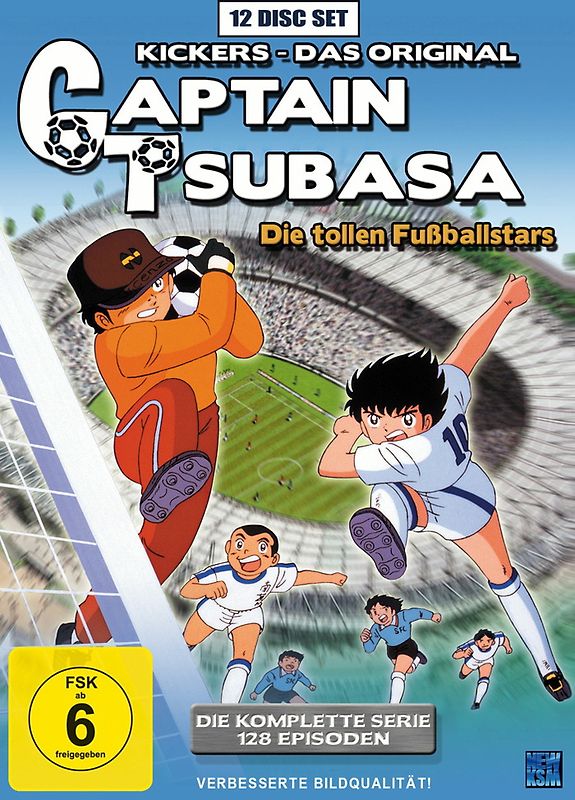 Captain Tsubasa: Die tollen Fußballstars - Die komplette Serie [12 DVDs] DVD
