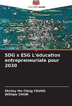 SDG x ESG L'éducation entrepreneuriale pour 2030