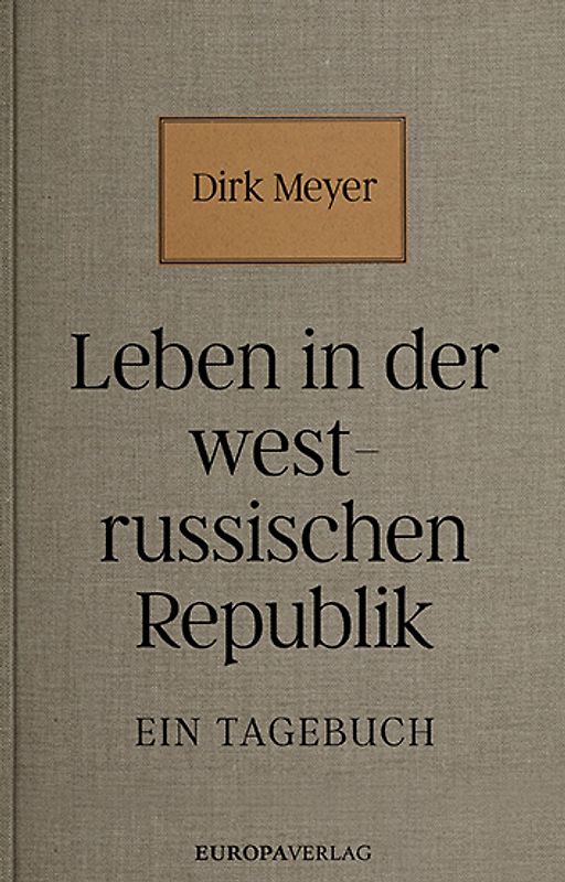 Leben in der Westrussischen Republik