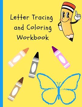 Letter Tracing and Coloring Workbook