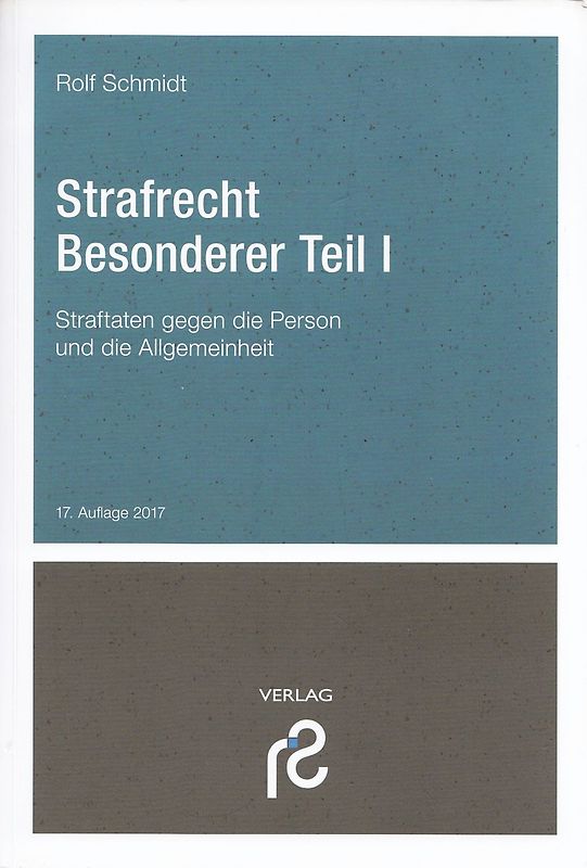 Strafrecht Besonderer Teil I