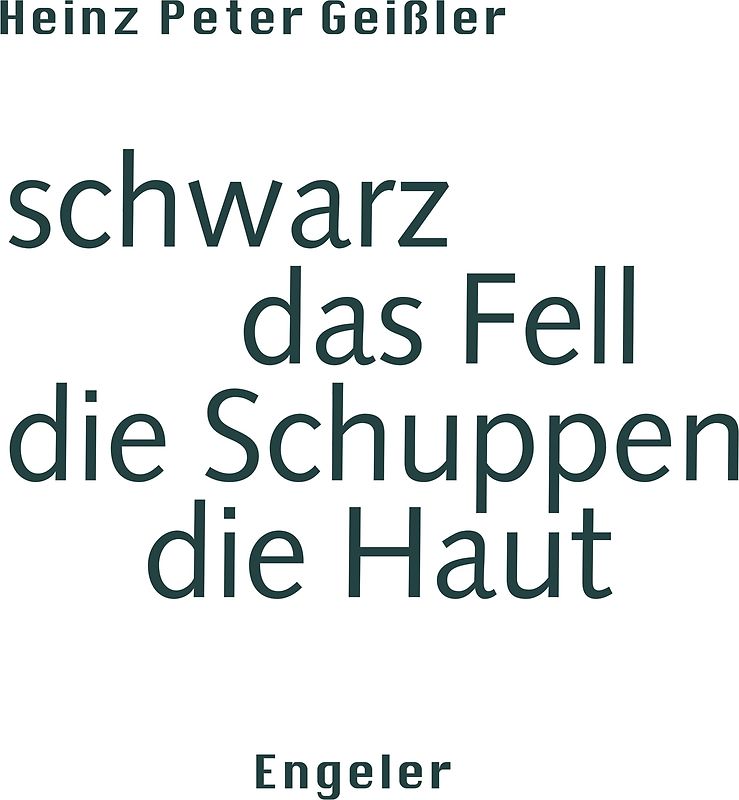 schwarz das Fell
