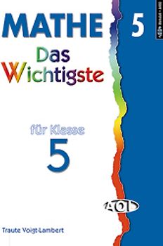 Mathe - Das Wichtigste für Klasse 5
