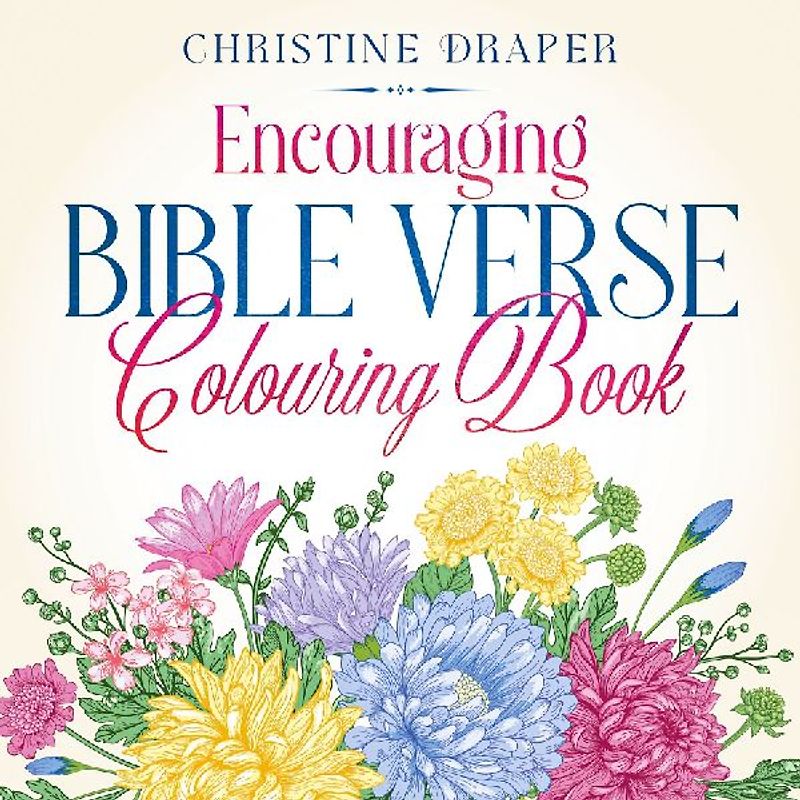 Encouraging Bible Verse Colouring Book