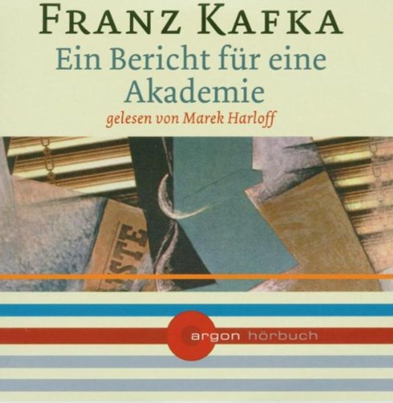 Ein Bericht für eine Akademie u.a. Erzählungen (PE mit 5 Ex.)