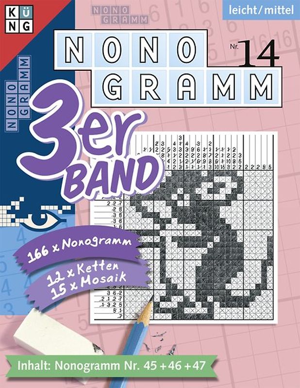 Nonogramm 3er-Band Nr. 14