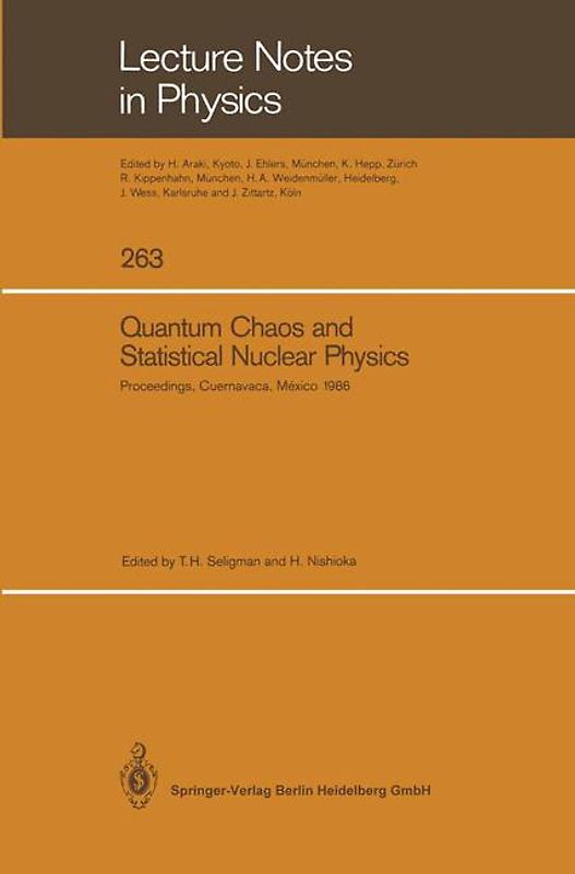 Quantum Chaos and Statistical Nuclear Physics