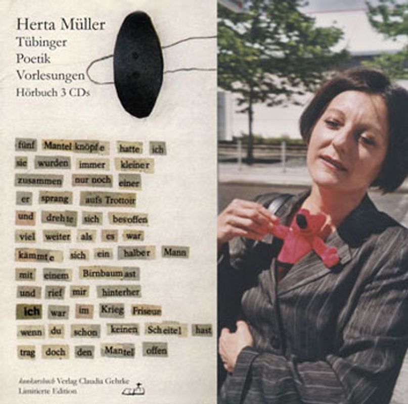 Tübinger Poetik Vorlesungen Hörbuch mit 3 Audio-CDs