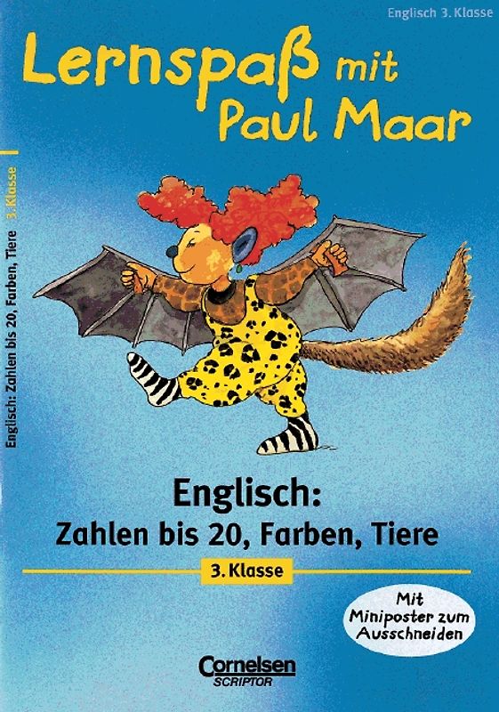 Lernspaß mit Paul Maar - Englisch / 3. Schuljahr - Zahlen bis 20, Farben, Tiere. Lernspiele (Heft 1)