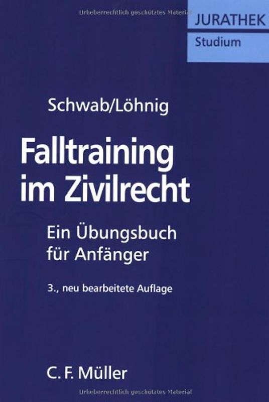 Falltraining im Zivilrecht. Ein Übungsbuch für Anfänger
