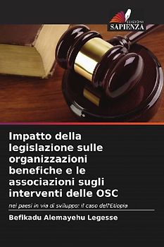 Impatto della legislazione sulle organizzazioni benefiche e le associazioni sugli interventi delle OSC
