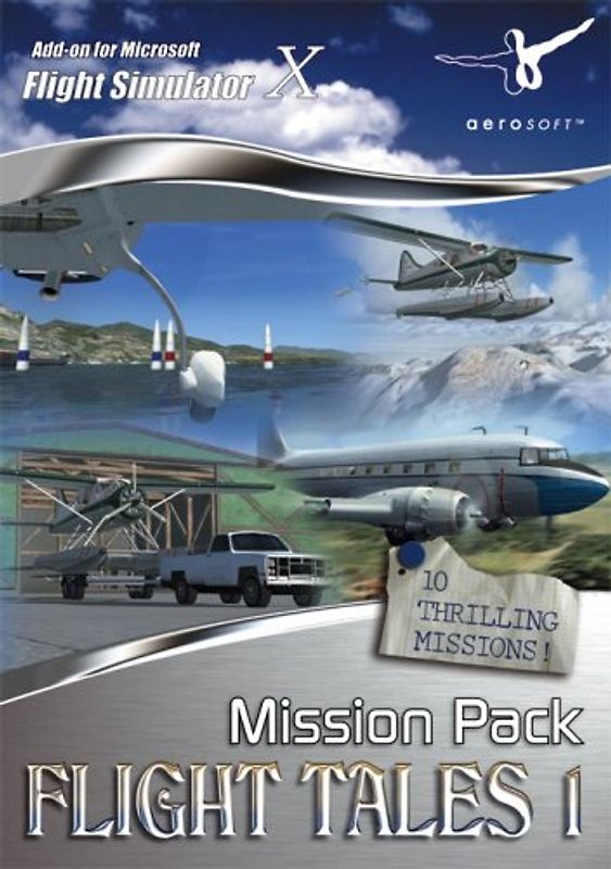 Flight Simulator X: Flight Tales [Internationale Version] PC Spiele