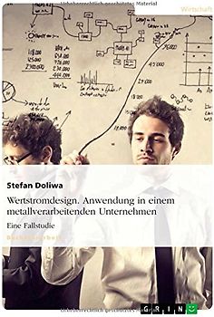 Wertstromdesign. Anwendung in einem metallverarbeitenden Unternehmen. Eine Fallstudie