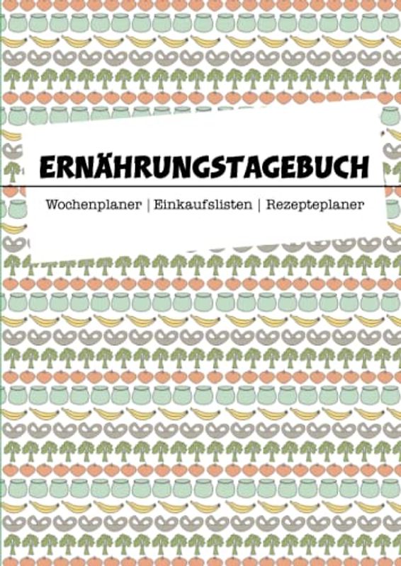 Ernährungstagebuch zum ausfüllen / Abnehmtagebuch zum ausfüllen für 90 Tage / Din A4 Workbook: Ernährungskompass - Ernährungsplan erstellen leicht gemacht !!!