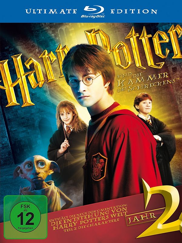 Harry Potter und die Kammer des Schreckens (Ultimate Edition, 3 Discs) Blu-ray Disc