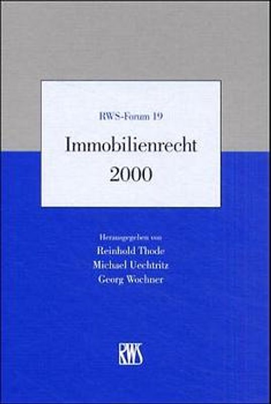 Immobilienrecht 2000