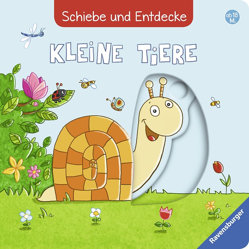 Schiebe und Entdecke: Kleine Tiere