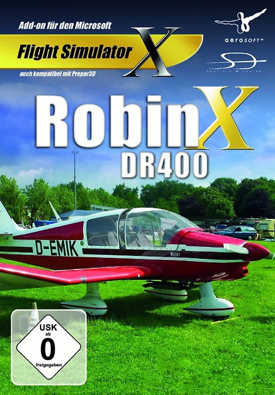Robin DR400 X [AddOn für Microsoft Flight Simulator X] PC Spiele