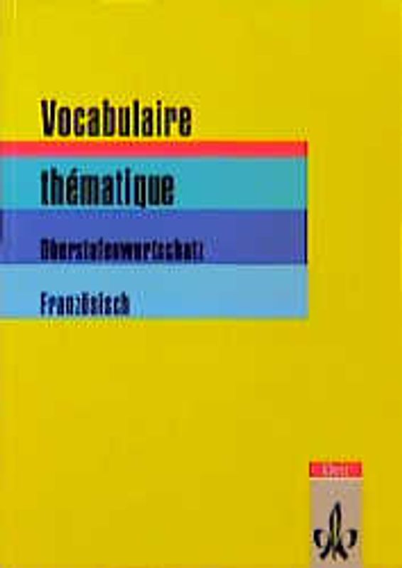 Vocabulaire thématique