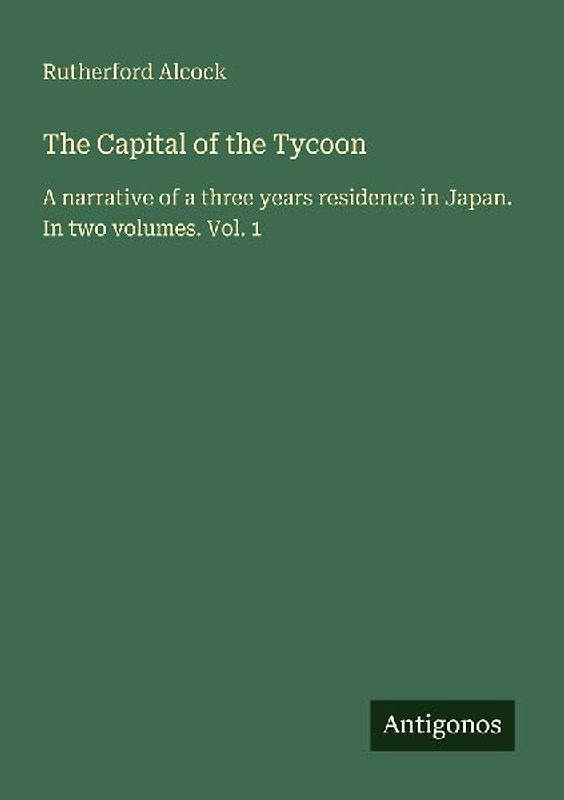 The Capital of the Tycoon