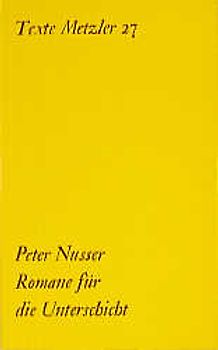Romane für die Unterschicht. Groschenhefte und ihre Leser