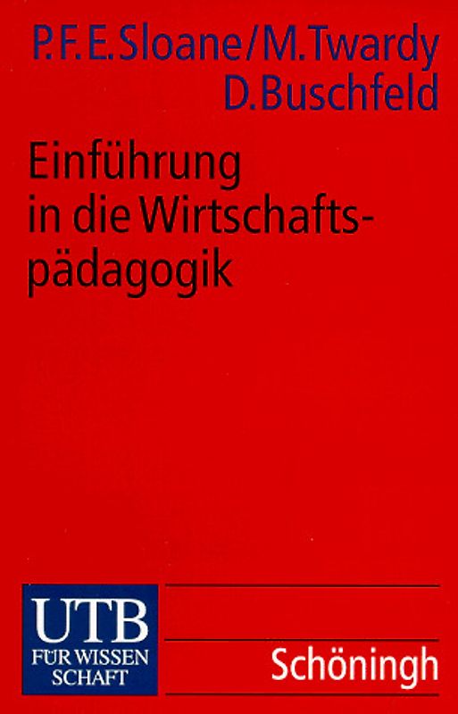 Einführung in die Wirtschaftspädagogik