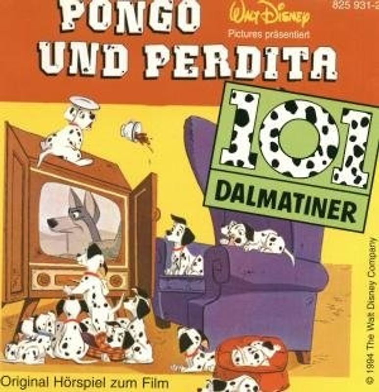 Walt Disney - Pongo und Perdita: 101 Dalmatiner - Original Hörspiel zum Film (1980)