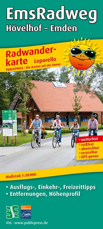 EmsRadweg, Hövelhof - Emden