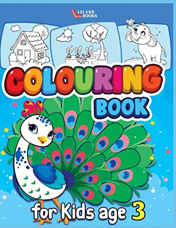 Colouring Book for Kids age 3 (Preschool Colouring Books, Band 3)