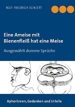 Eine Ameise mit Bienenfleiß hat eine Meise