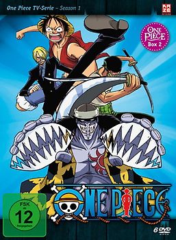 One Piece - TV-Serie, Box 2 [6 DVDs] DVD