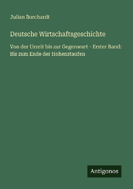 Deutsche Wirtschaftsgeschichte