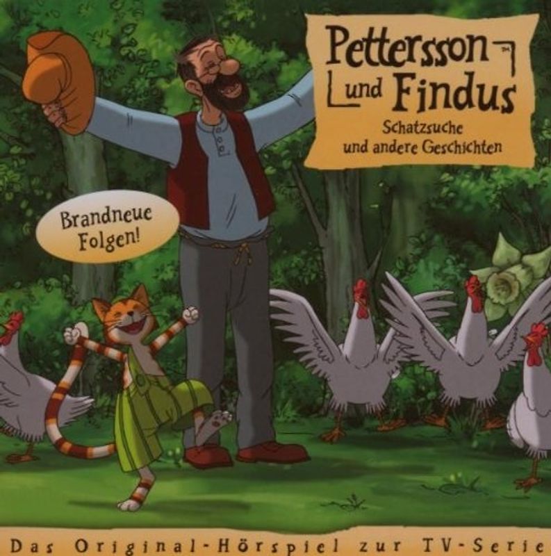 Pettersson und Findus: Folge 6 - Schatzsuche und andere Geschichten [Audio CD]