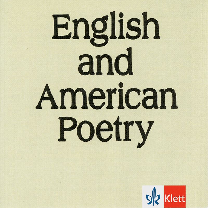 English and American Poetry