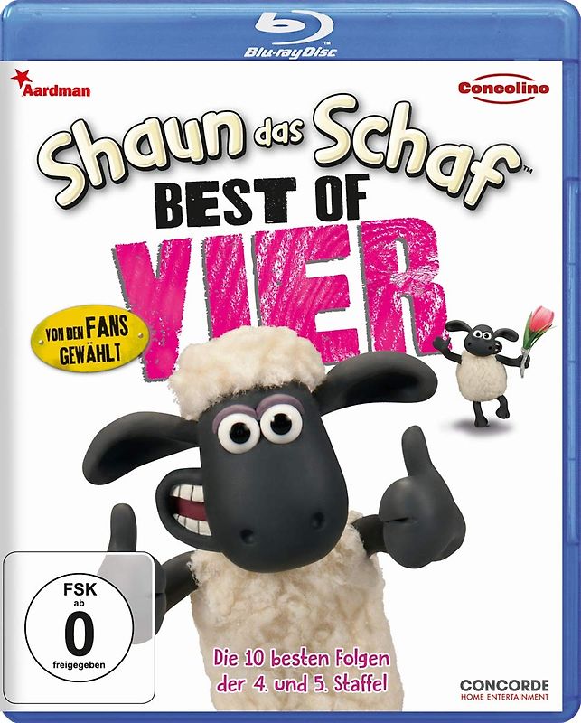 Shaun das Schaf - Best of Vier Blu-ray Disc