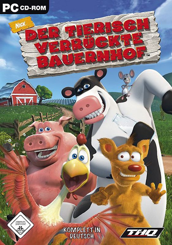 tierisch verrückte Bauernhof, Der The Barnyard - Party Animals PC Spiele