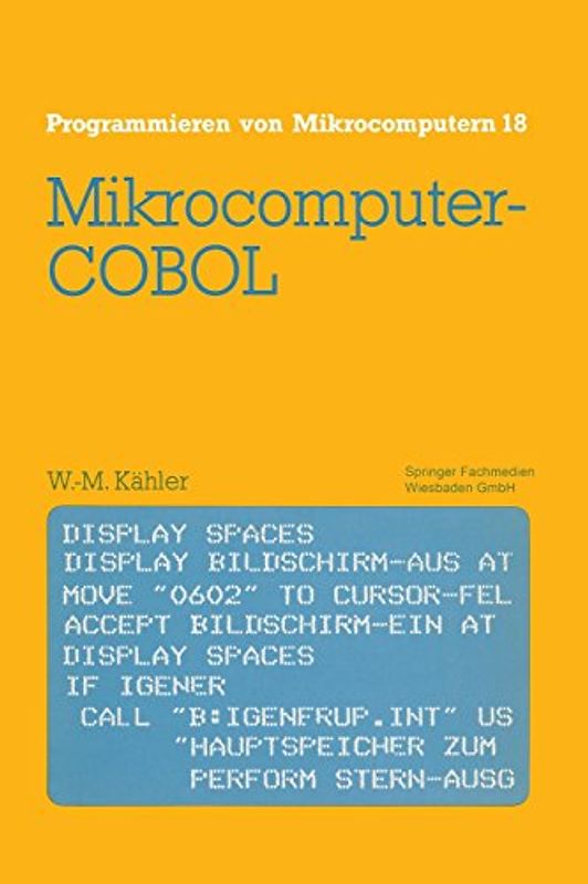 Mikrocomputer-COBOL