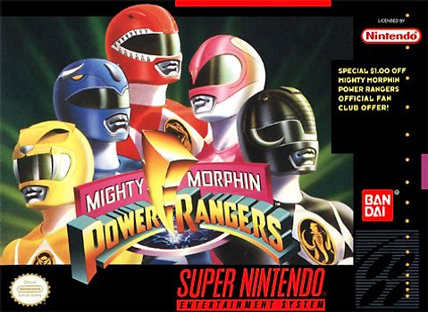 Mighty Morphin Power Rangers Super Nintendo